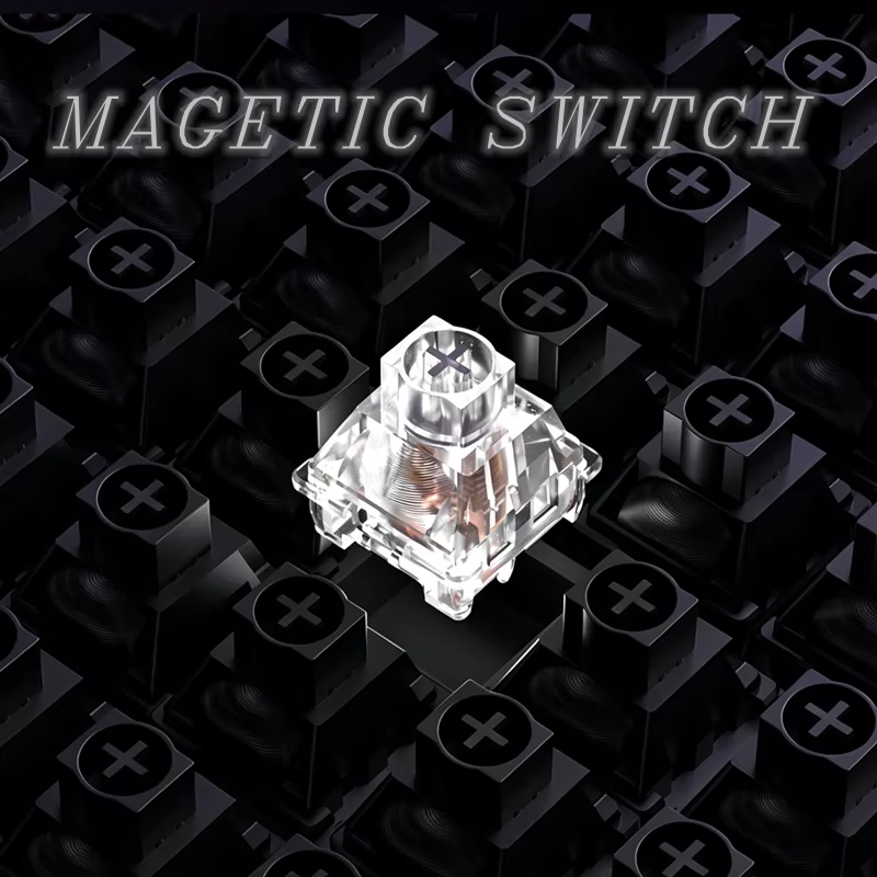 Gaming Keyboard Non Mechanical - KeyTok NOVA Magnetic Switch Axis Stability