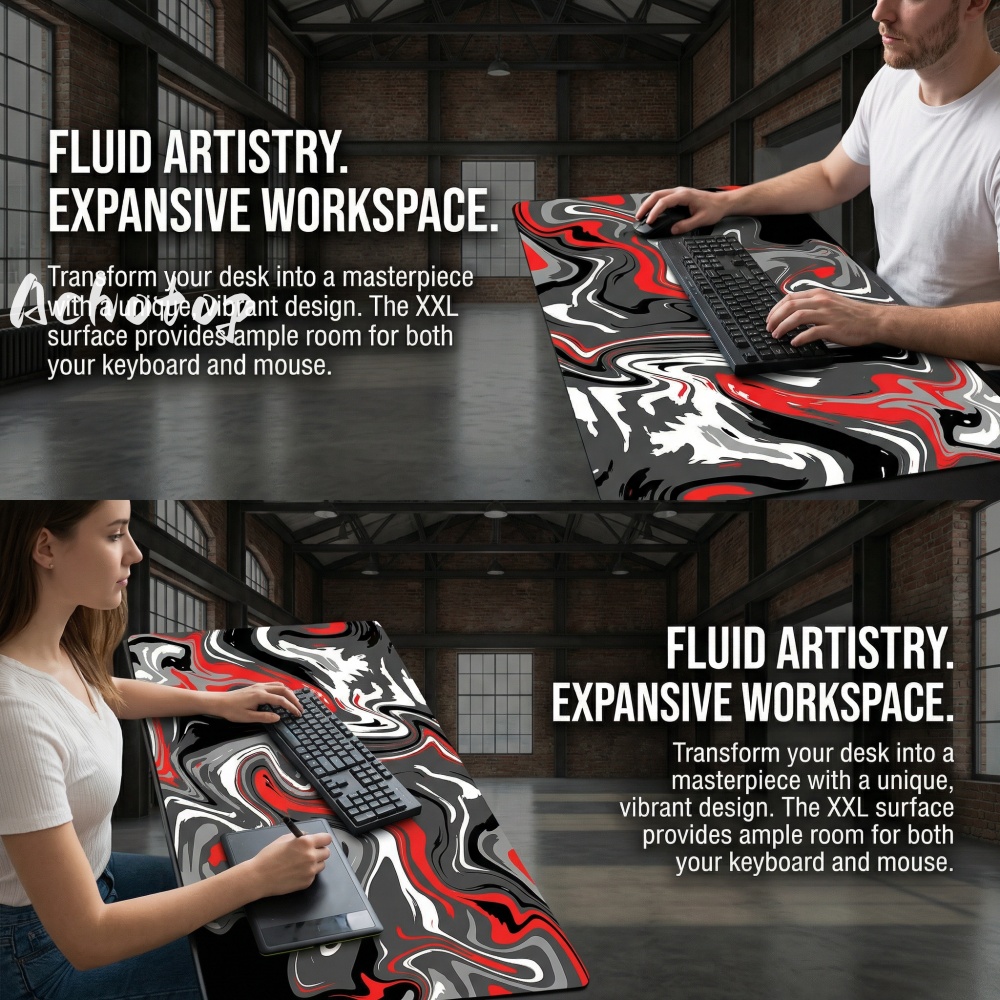 Gaming Keyboard 2026 - 2026 HD Printing XXL Gaming Mouse