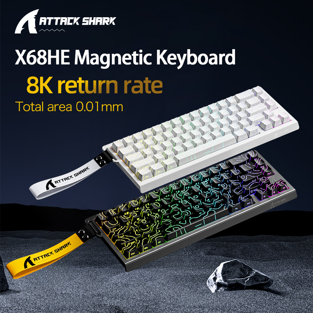 Gaming Keyboard Expensive - ATTACK SHARK X68HE X68Pro He Magnetic