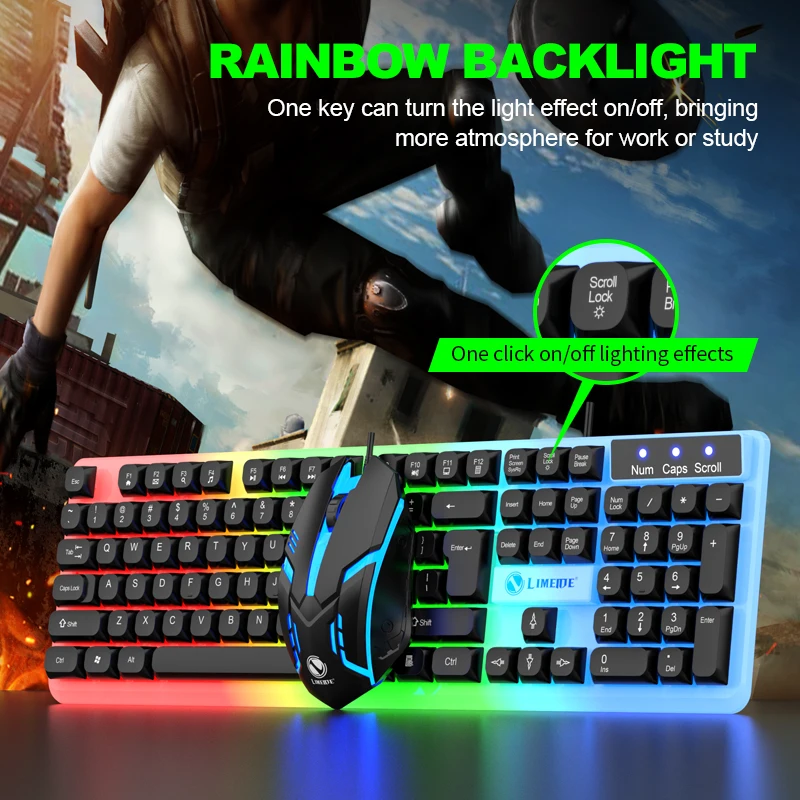 Gaming Keyboard 2026 - NG GTX350 Gaming Keyboard Mouse Combos