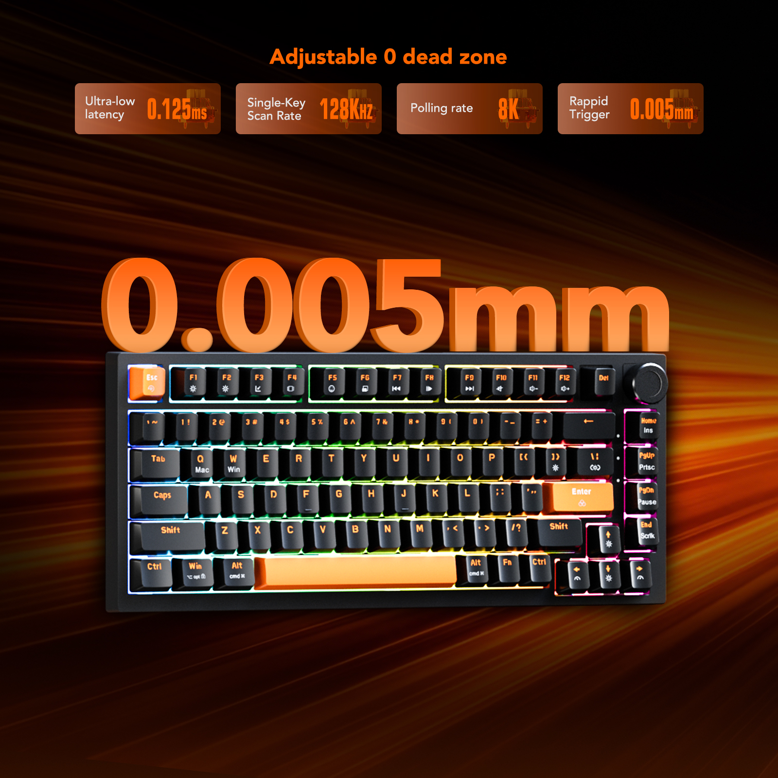 KYSONA KM82 HE Wired Gaming Ke - Gaming Keyboard Expensive 评论和价格