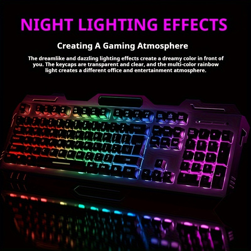 EWEADN GX80Z Gaming Membrane K - Gaming Keyboard 2026 评论和价格