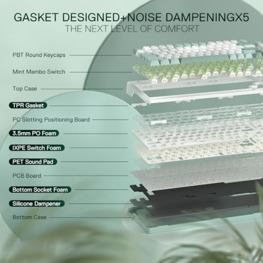 Gaming keyboard with wireless  - Gaming Keyboard No Noise 评论和价格