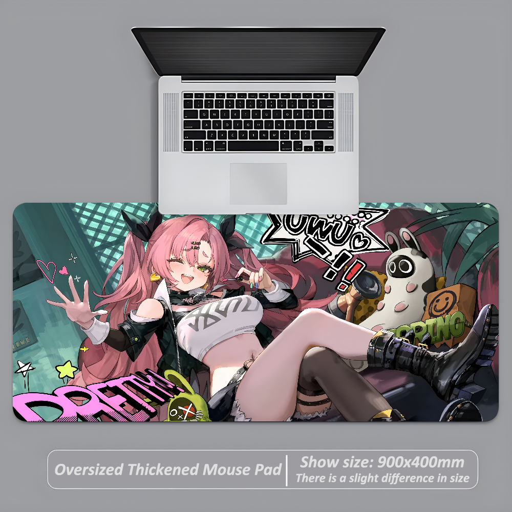 Game Zenless Zone Zero Nicole  - Gaming Keyboard And Mouse Pad 评论和价格