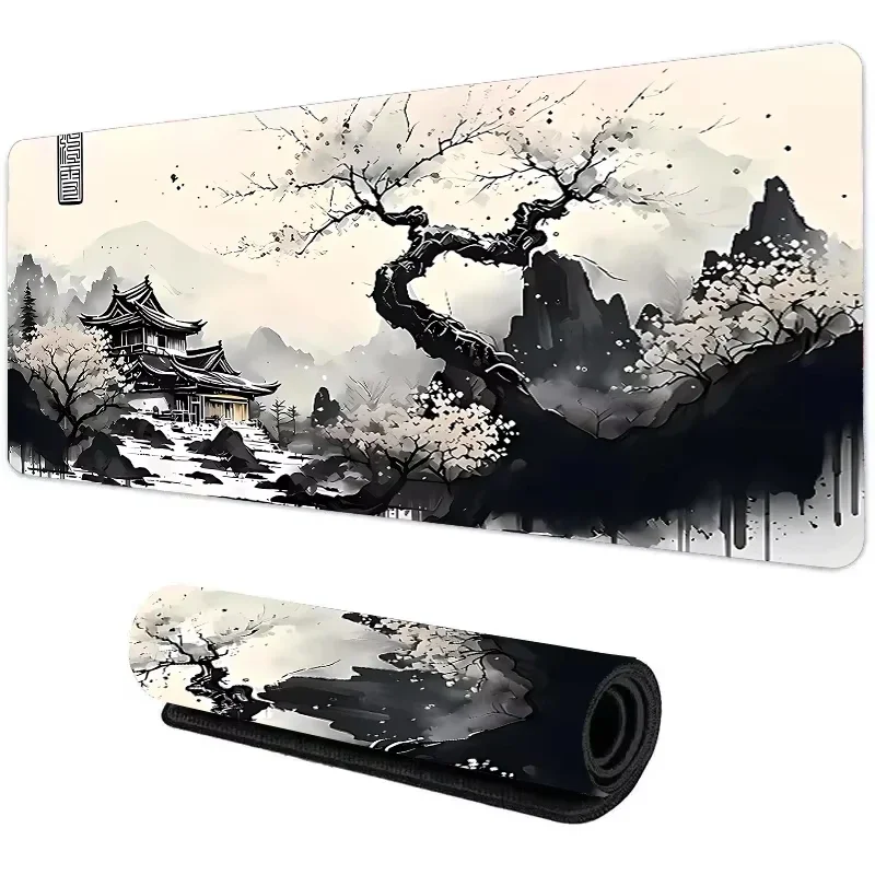 Sunset Mountain View Silicone  - Gaming Keyboard And Mouse Pad 评论和价格