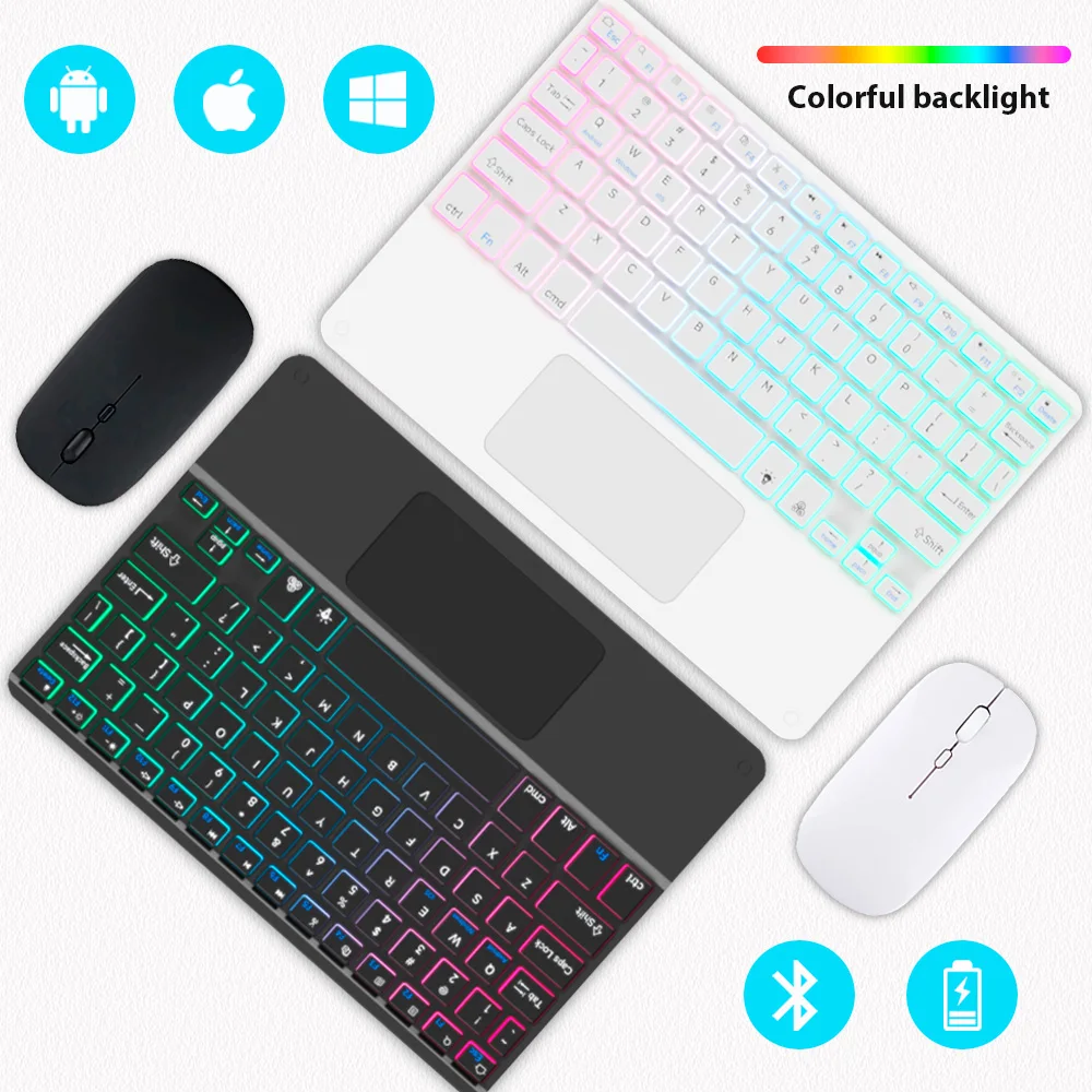Bluetooth Keyboard for Tablet  - Gaming Keyboard And Mouse Wireless 评论和价格