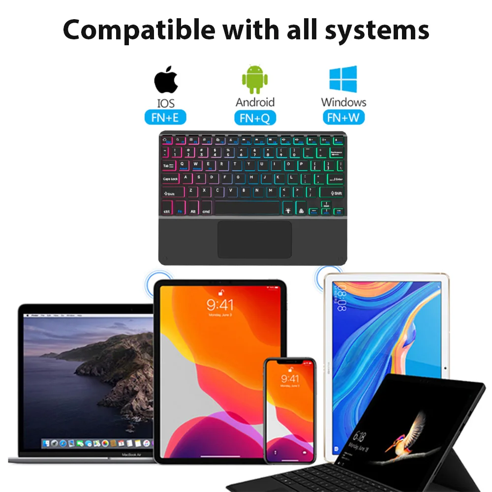 Bluetooth Keyboard for Tablet  - Gaming Keyboard And Mouse Wireless 评论和价格