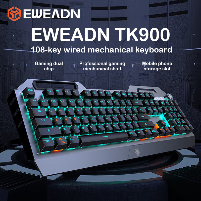 EWEADN TK900 Mechanical Keyboa - Gaming Keyboard 2026 评论和价格