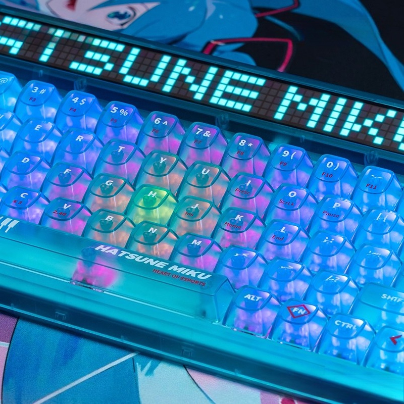 Anime Hatsune Miku Series Mech - Gaming Keyboard Wireless 评论和价格
