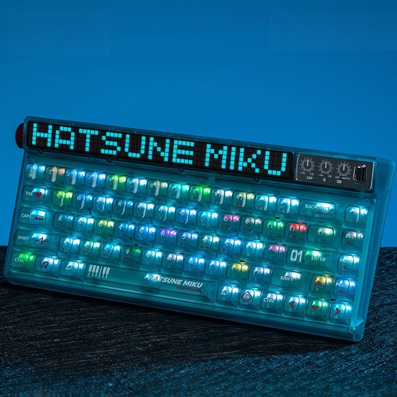 Anime Hatsune Miku Series Mech - Gaming Keyboard Wireless 评论和价格