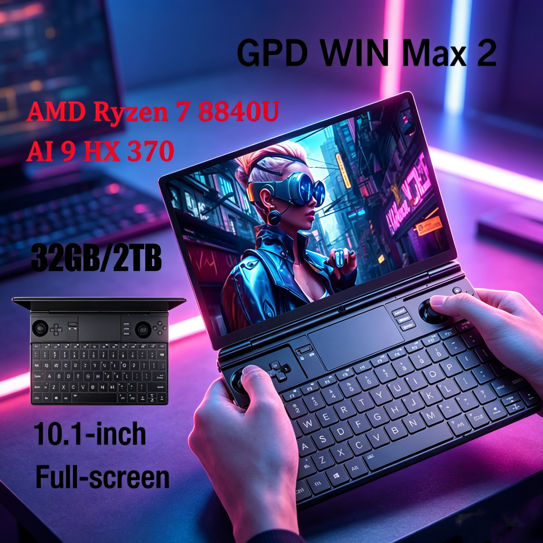 2026 New GPD WIN Max 2 AMD 884 - Gaming Keyboard 2026 评论和价格