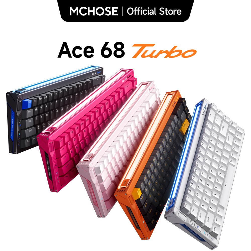 MCHOSE Ace 68 Turbo Full-alumi - Gaming Keyboard Expensive 评论和价格