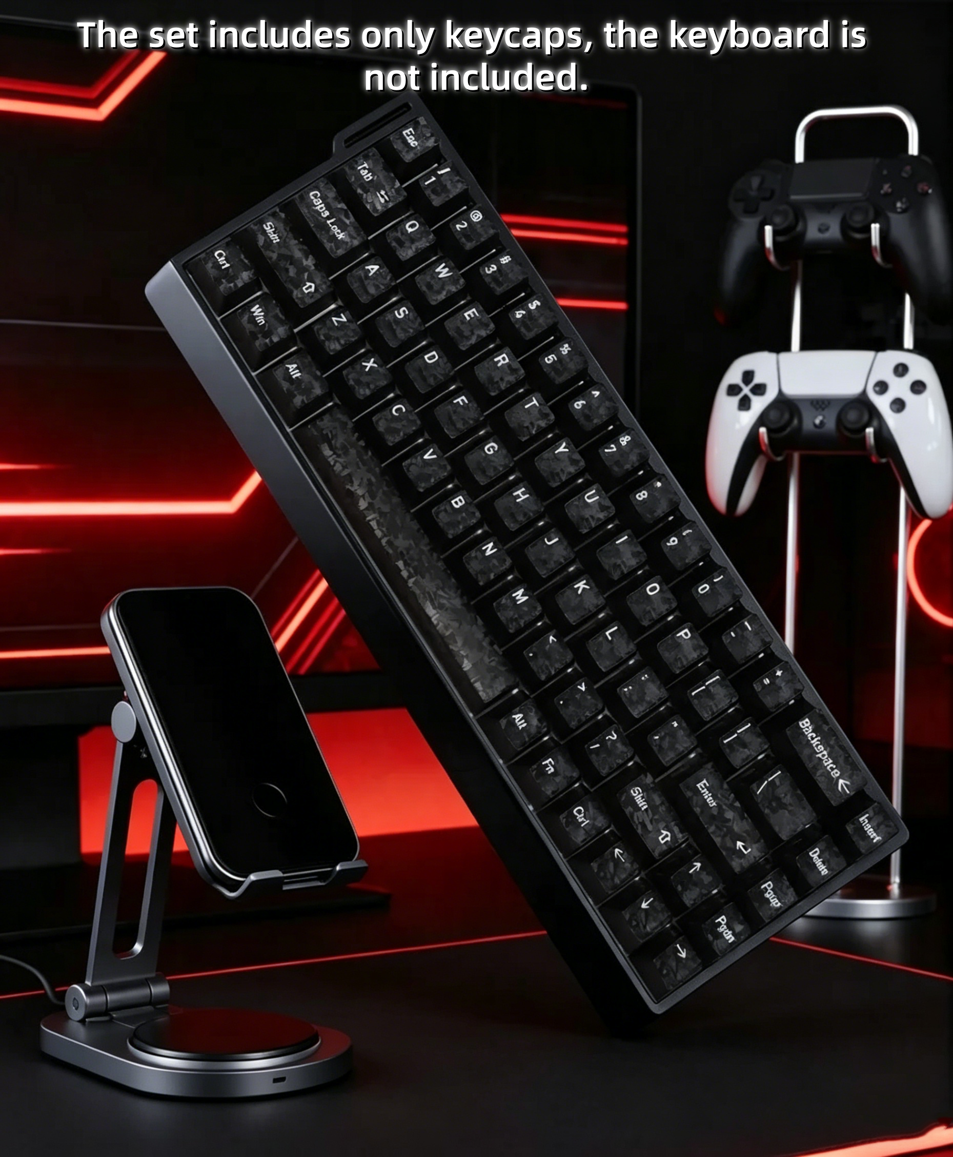 2026 New Forged Carbon Fiber T - Gaming Keyboard 2026 评论和价格