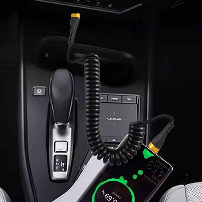 PD 120W Coiled USB C To C Cabl - Coiled Usb Cable 评论和价格