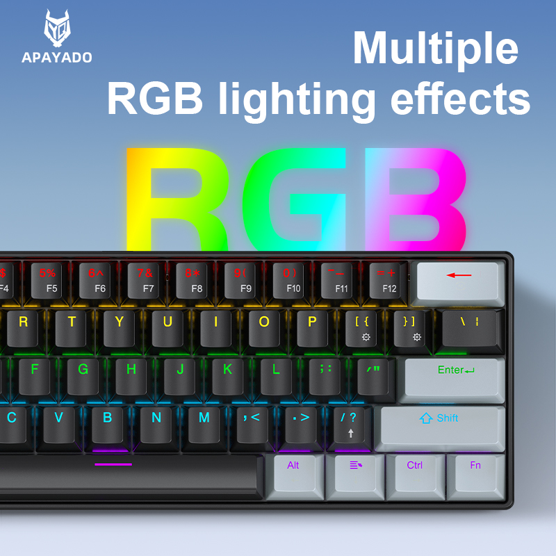 APAYADO K61 Mini Mechanical Ke - Gaming Keyboard 2026 评论和价格