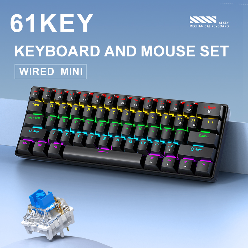 APAYADO K61 Mini Mechanical Ke - Gaming Keyboard 2026 评论和价格