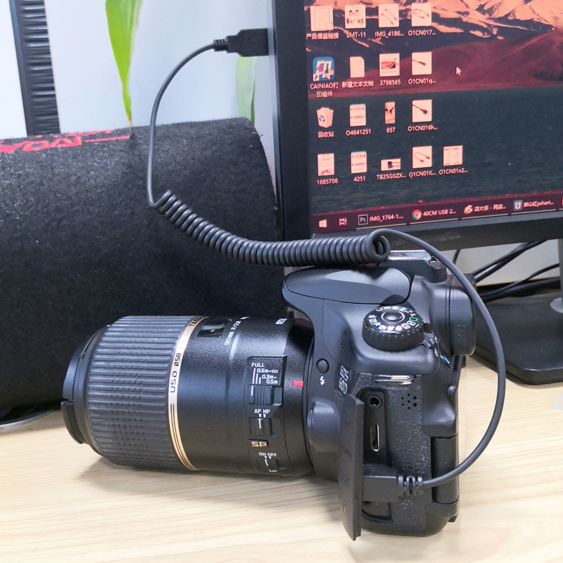 Spring Coiled  Mini USB 5Pin   - Coiled Usb Cable 评论和价格