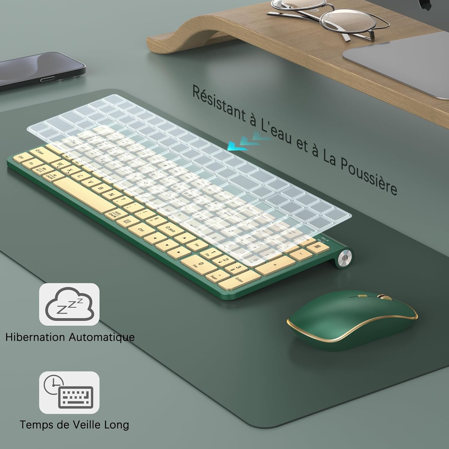 Ergonomic wireless keyboard an - Gaming Keyboard And Mouse Wireless 评论和价格