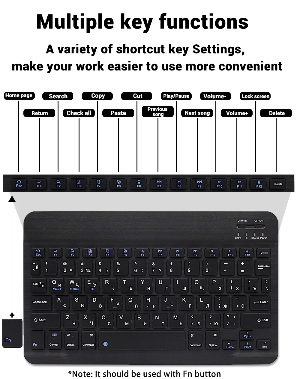READ YYEAH RGB Backlit Bluetoo - Gaming Keyboard Wireless 评论和价格