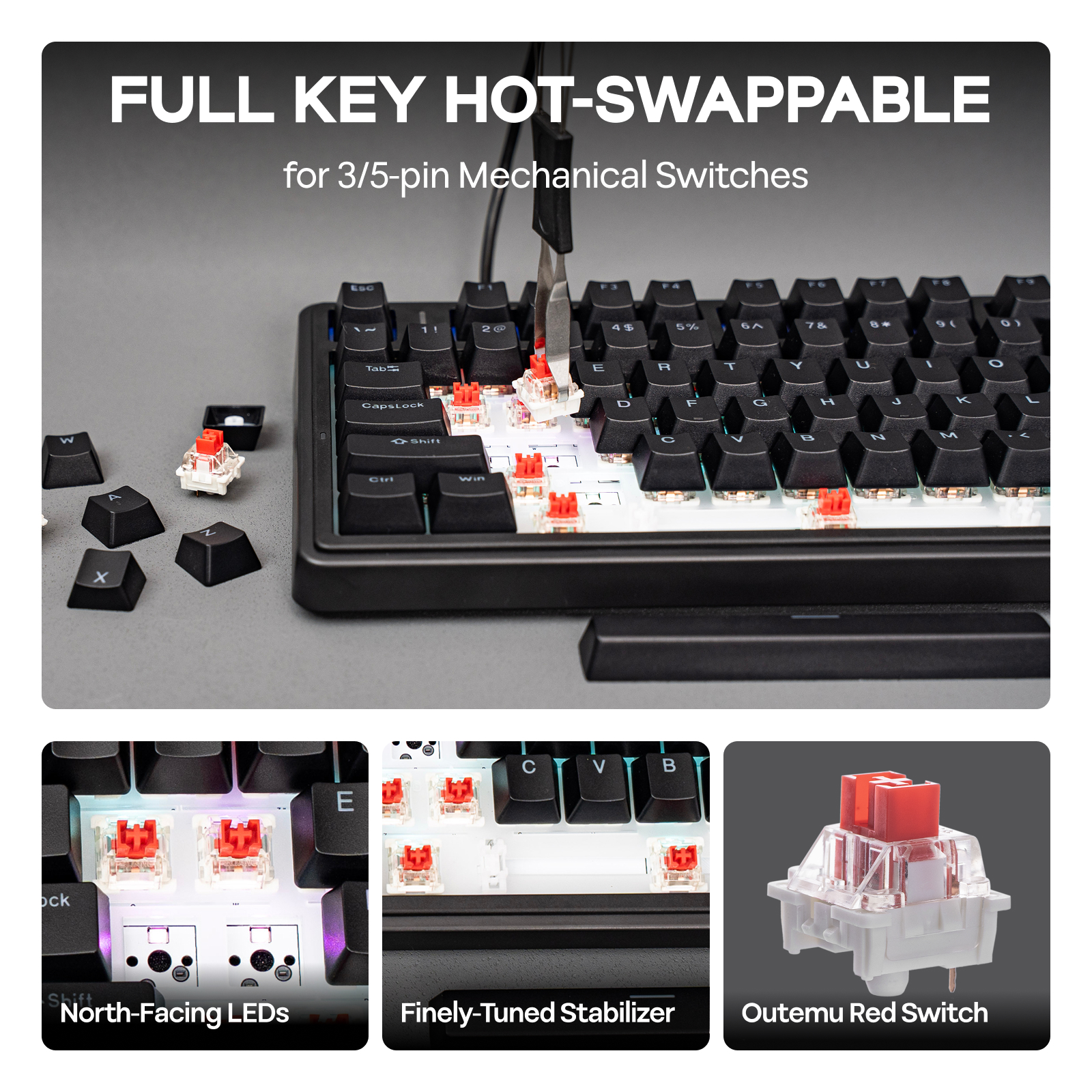 EPOMAKER x AULA F75 Wired Only - Gaming Keyboard Expensive 评论和价格
