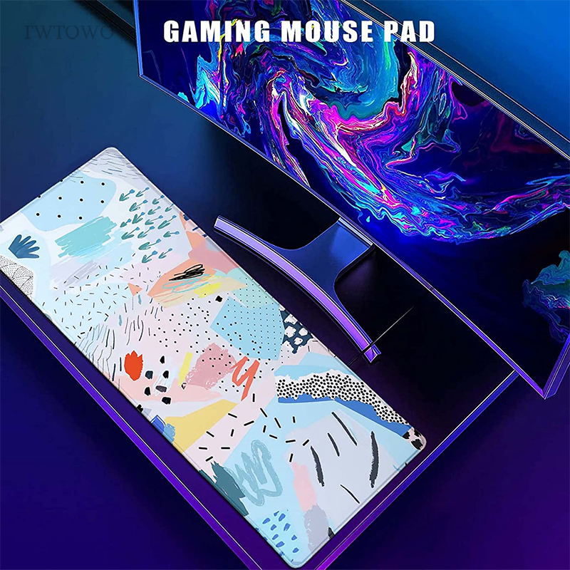 Abstract Graffiti Mouse Pad Ga - Gaming Keyboard Non Mechanical 评论和价格