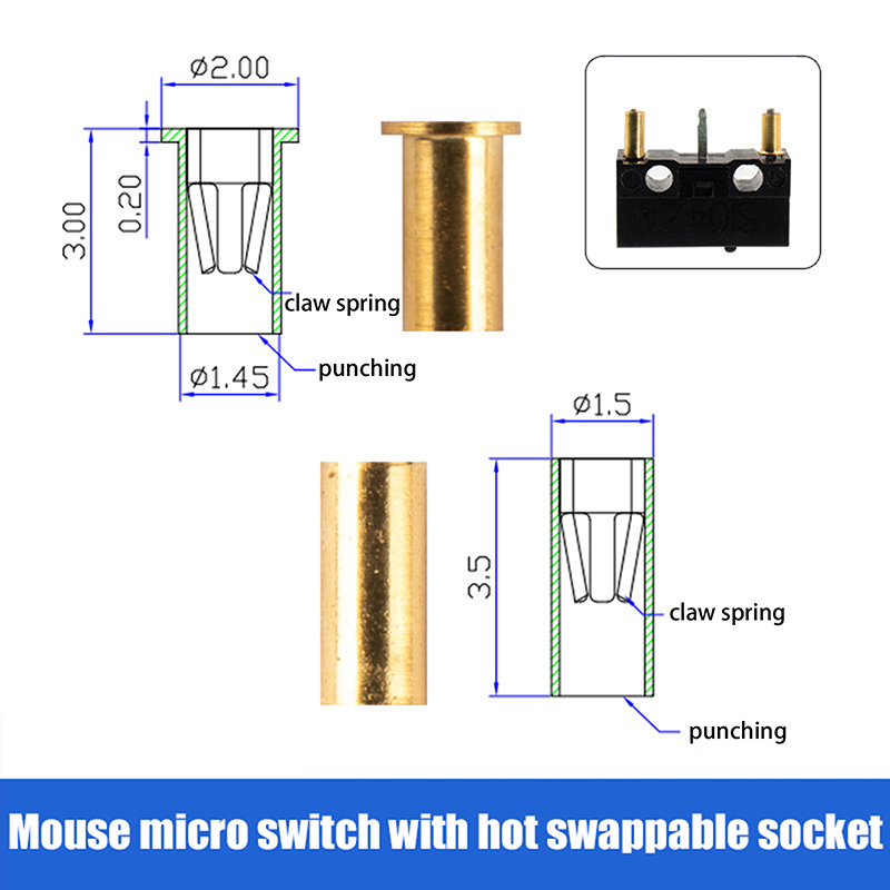 10/100PCS Mechanical Keyboard  - Hot Swap Pcb 评论和价格