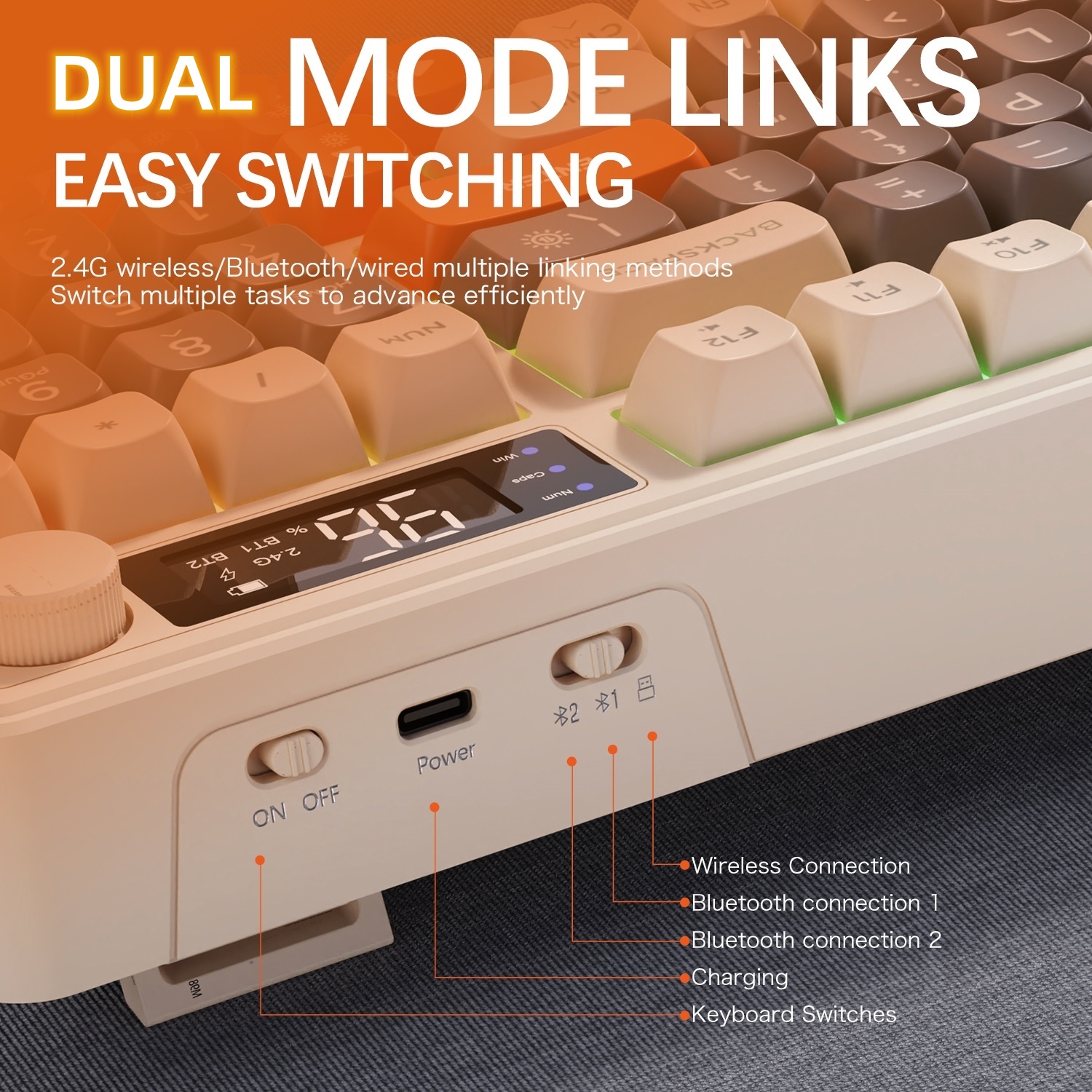 M96 FREEWOLF Multi-Device Gami - Keyboard Gaming Mac 评论和价格