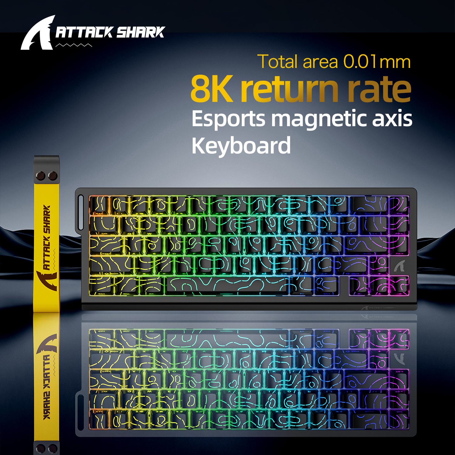 ATTACK SHARK X68HE X68Pro He M - Gaming Keyboard Expensive 评论和价格