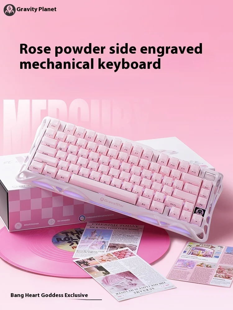 Grava Star Mercury K1 Wireless - Gaming Keyboard Non Mechanical 评论和价格