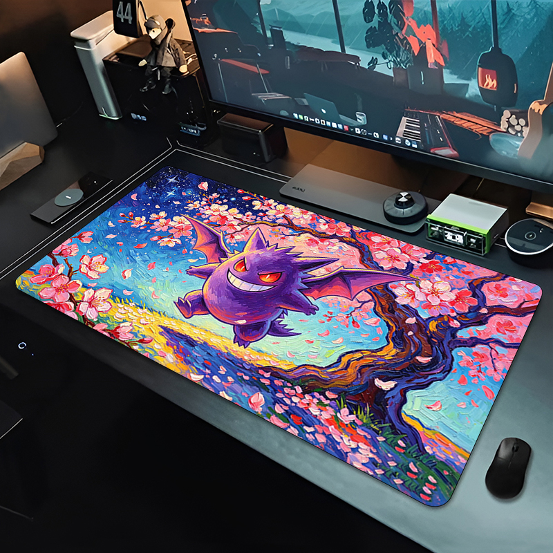 Mouse Pad sakura Gengar Gaming - Gaming Keyboard Noise 评论和价格
