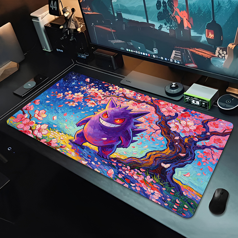 Mouse Pad sakura Gengar Gaming - Gaming Keyboard Noise 评论和价格