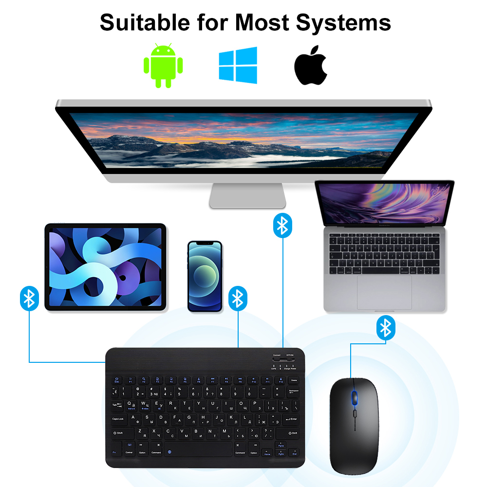 Bluetooth Keyboard and Mouse F - Gaming Keyboard And Mouse Wireless 评论和价格