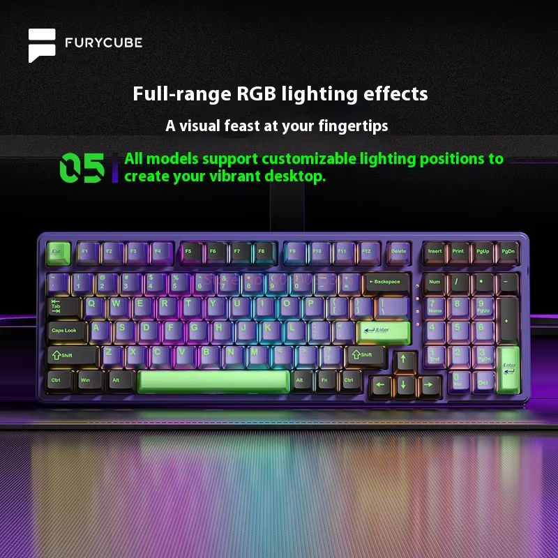 FURYCUBE K99pro Wireless Gamin - Gaming Keyboard Mechanical 评论和价格