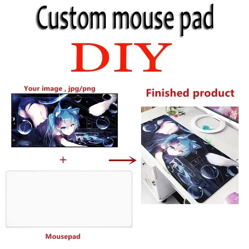 DIY Custom Mouse Pad XXL Anime - Gaming Keyboard And Mouse Pad 评论和价格