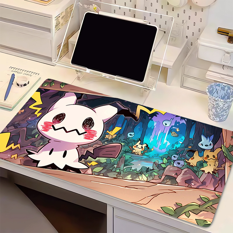 Natural Rubber Mouse Pad Pokem - Gaming Keyboard Noise 评论和价格