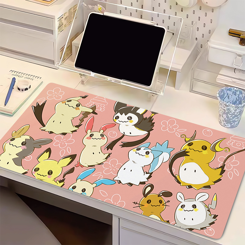 Natural Rubber Mouse Pad Pokem - Gaming Keyboard Noise 评论和价格