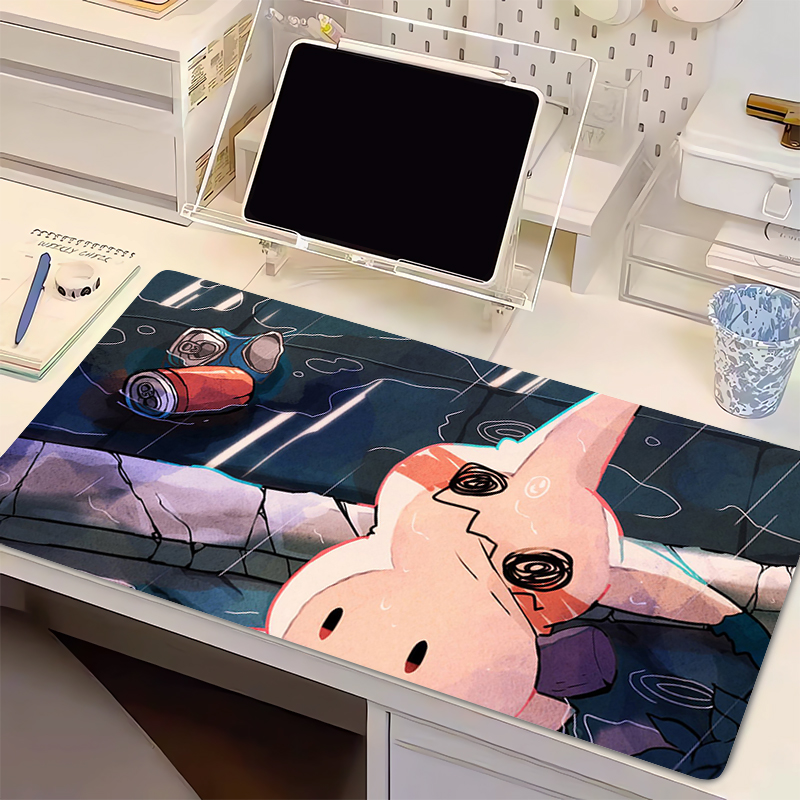 Natural Rubber Mouse Pad Pokem - Gaming Keyboard Noise 评论和价格