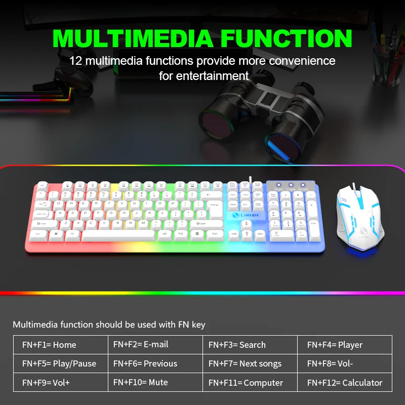 NG GTX350 Gaming Keyboard Mous - Gaming Keyboard 2026 评论和价格