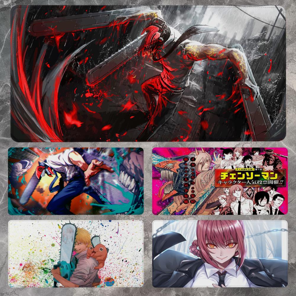 Chainsaw Man Mouse Pad 90x40CM - Gaming Keyboard Non Mechanical 评论和价格