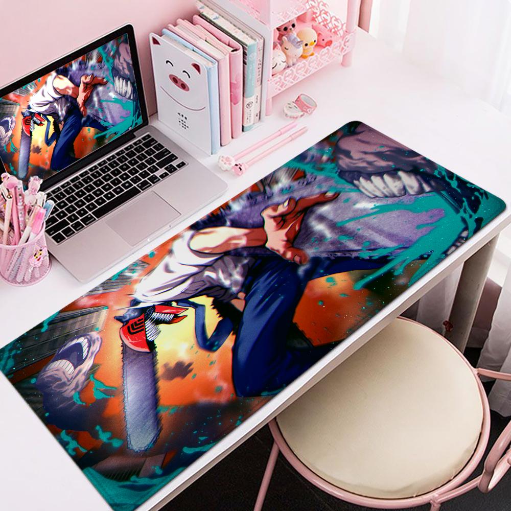 Chainsaw Man Mouse Pad 90x40CM - Gaming Keyboard Non Mechanical 评论和价格