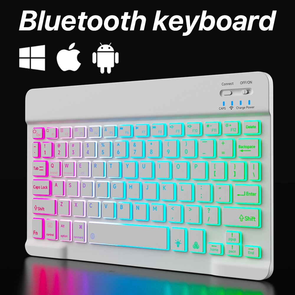 Backlit Backlight Bluetooth Ke - Gaming Keyboard Wireless 评论和价格