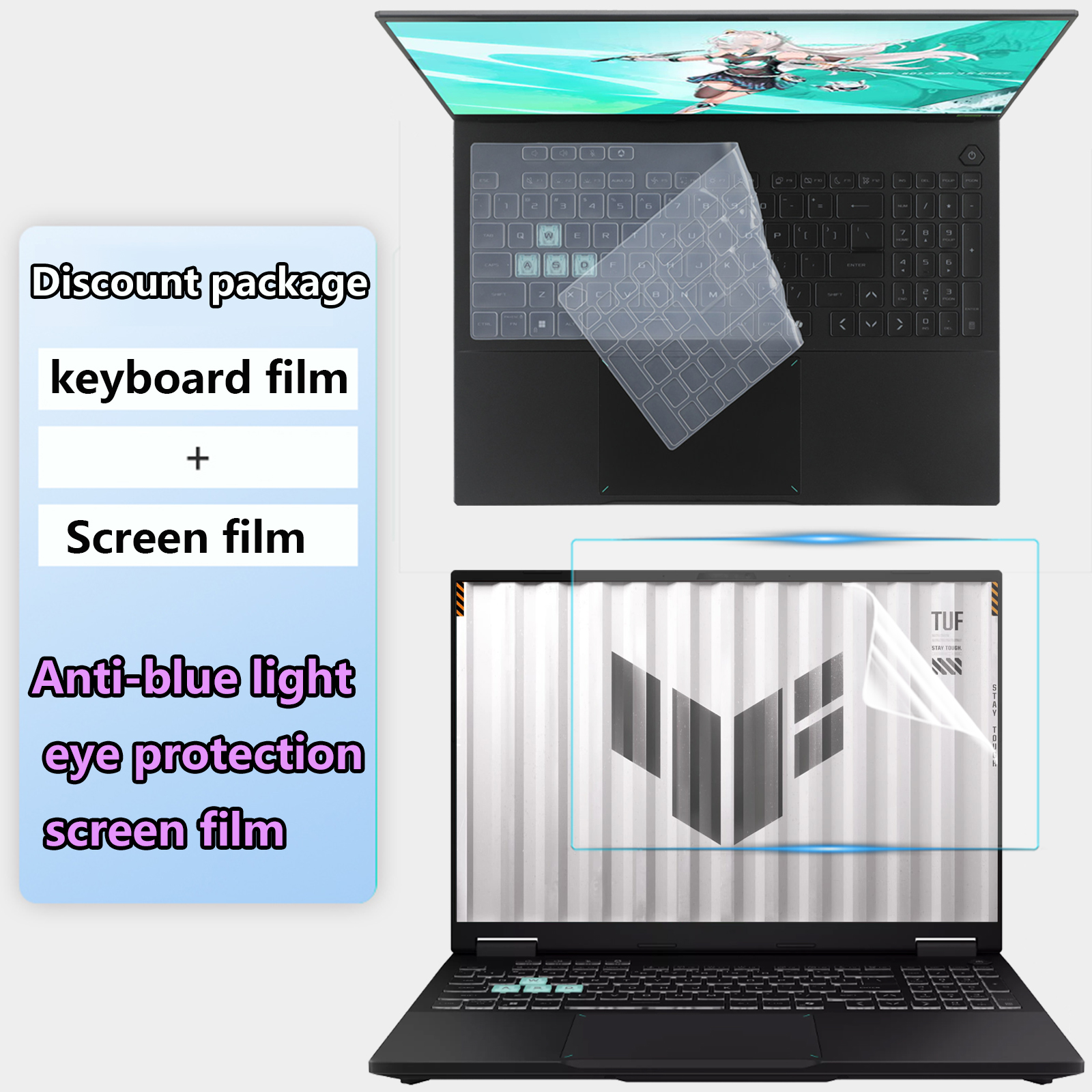 For 18 inch ASUS TUF Gaming A1 - Gaming Keyboard 2026 评论和价格