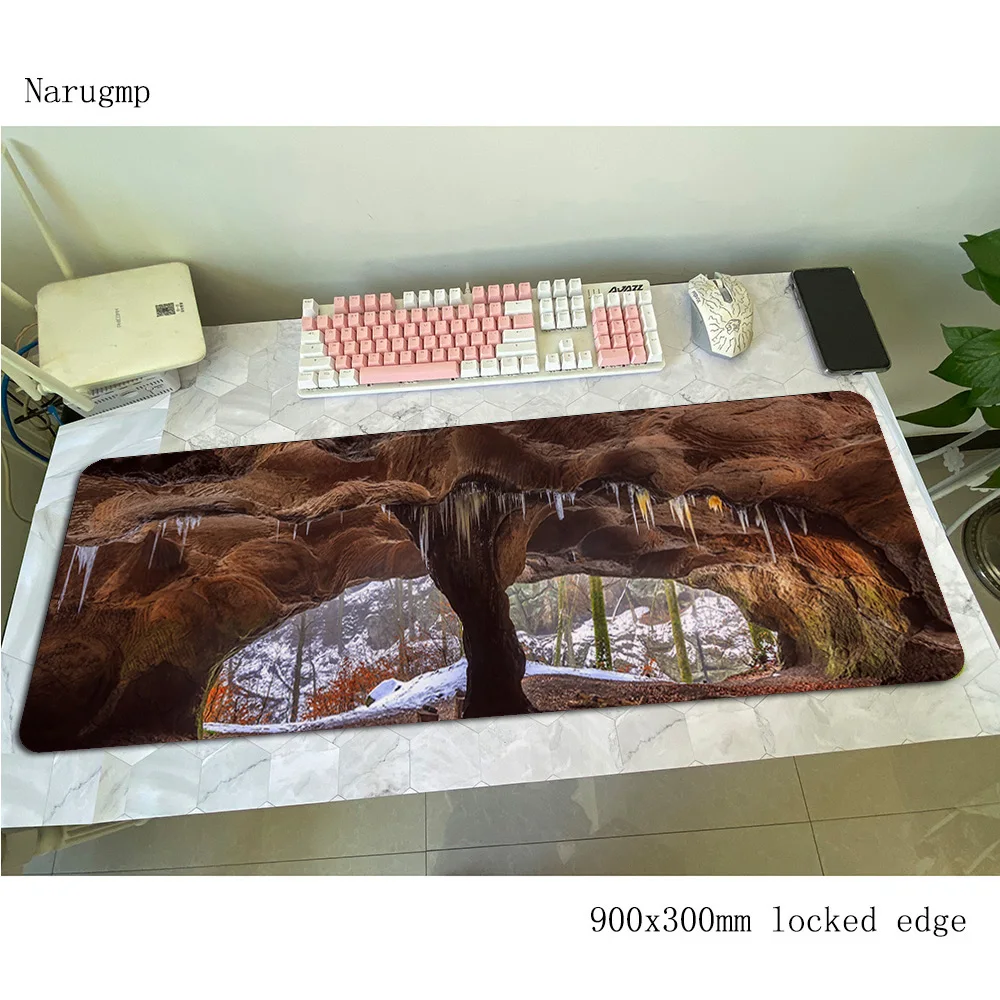 Caves mouse pad 90x30cm mousep - Gaming Keyboard Best 评论和价格