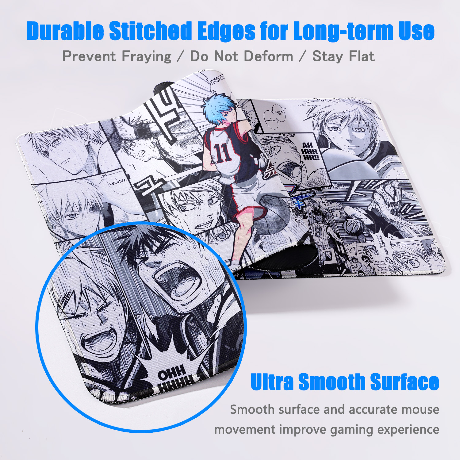 2026 New Non-slip Mousepad HD  - Gaming Keyboard 2026 评论和价格
