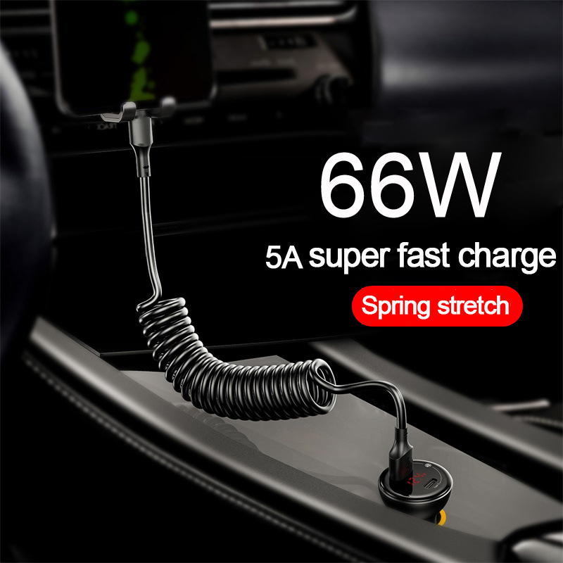 5A Fast Charging Coiled USB C  - Coiled Usb Cable 评论和价格