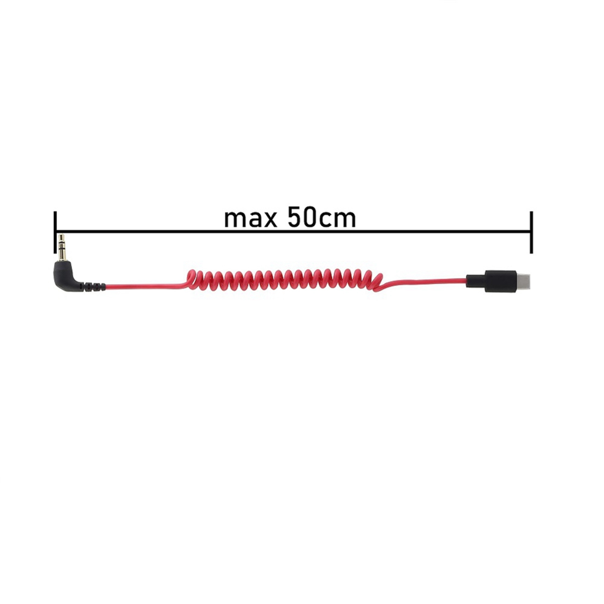 USB C to 3.5mm Cable for RODE  - Coiled Usb Cable 评论和价格