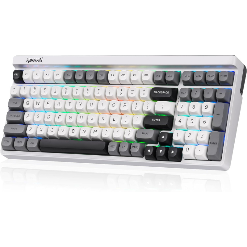Redragon K656 PRO 3-Mode Wirel - Gaming Keyboard No Noise 评论和价格