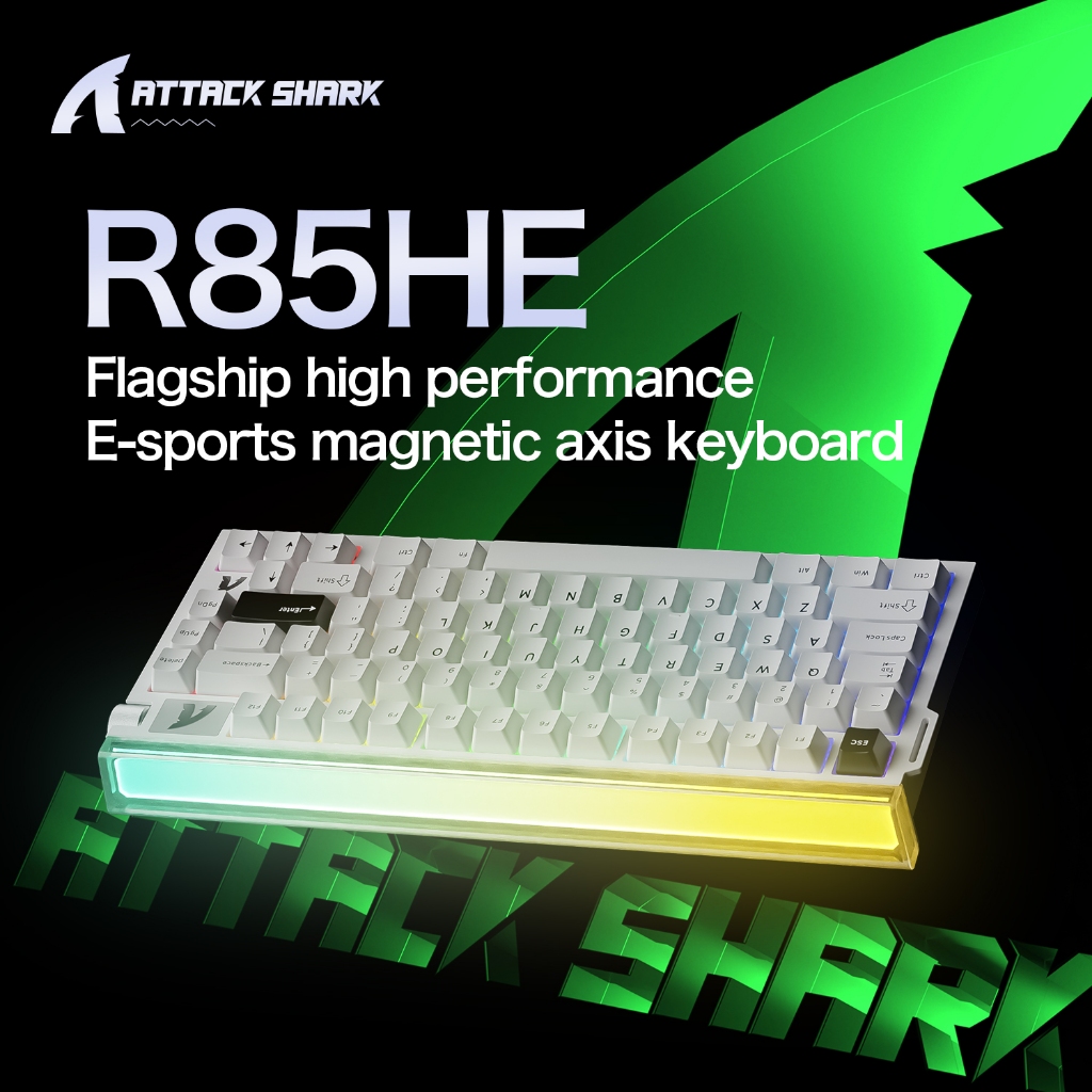 ATTACK SHARK R85HE Magnetic Ax - Gaming Keyboard Expensive 评论和价格