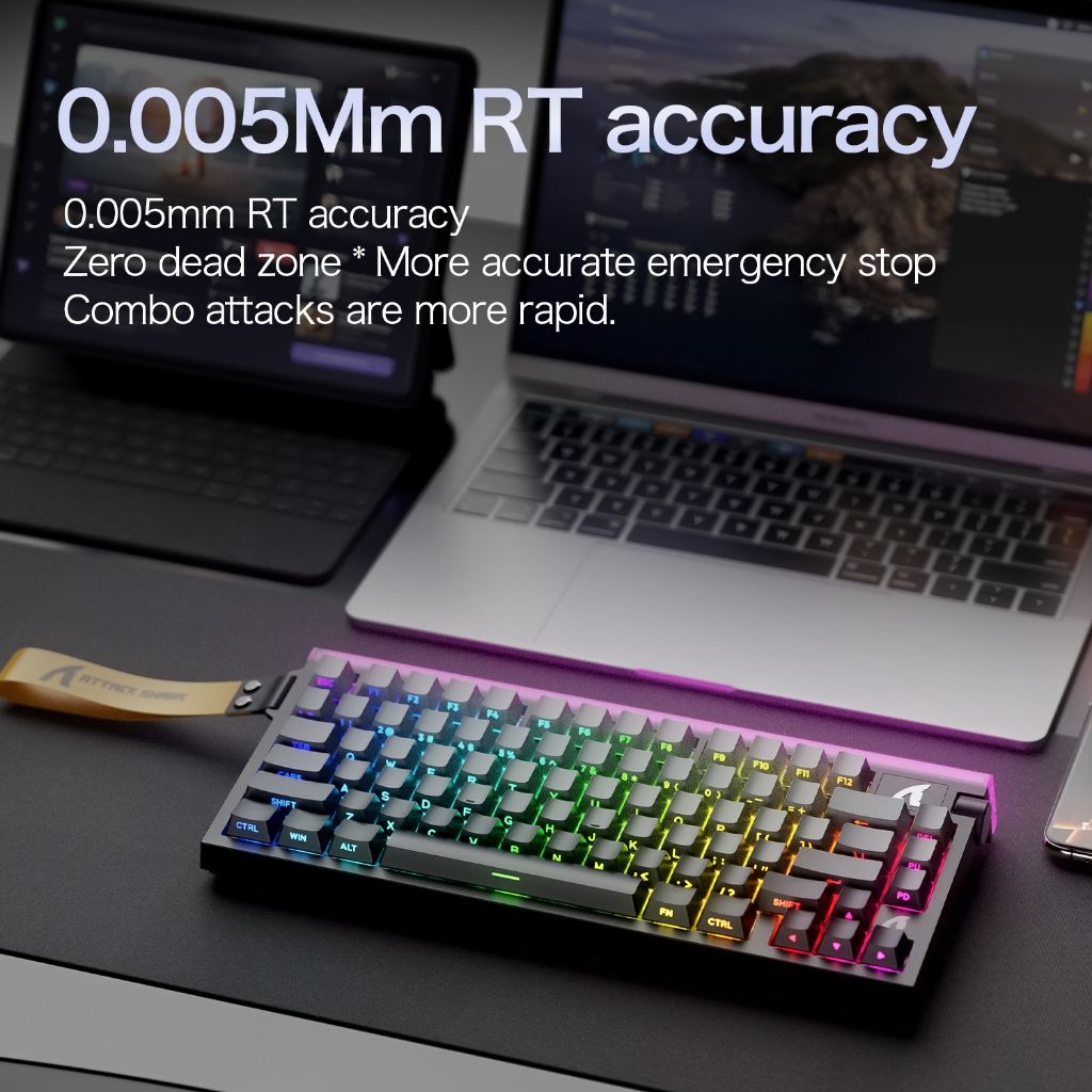 ATTACK SHARK R85HE Magnetic Ax - Gaming Keyboard Expensive 评论和价格