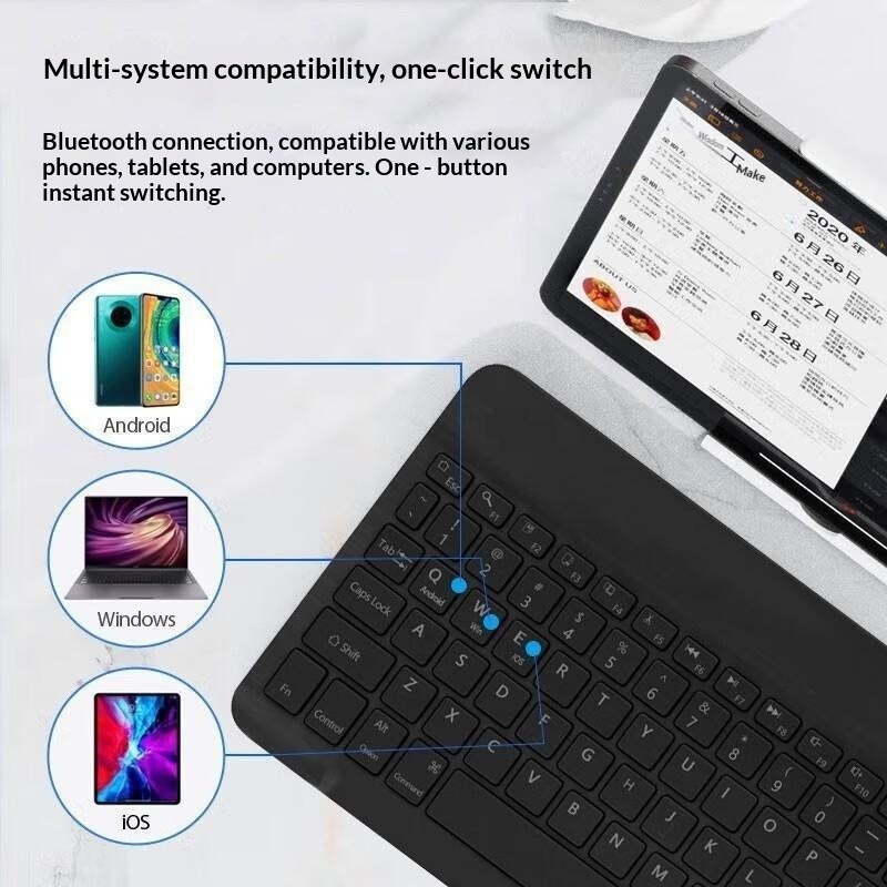 Bluetooth Wireless Keyboard An - Gaming Keyboard Wireless 评论和价格